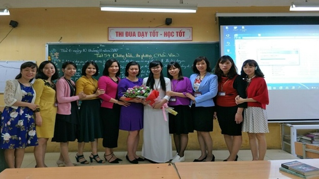 Sắc màu của Hội thi Giáo viên giỏi cấp Quận - Trường THCS Ba Đình