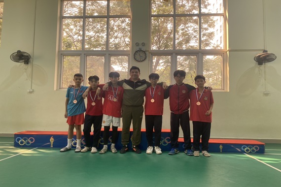 Đội tuyển Đá cầu, Cờ vua trường THCS Ba Đình tiếp tục giành huy chương