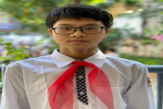 Cậu học trò nhỏ với những thành tích đáng tự hào của trường THCS Ba Đình