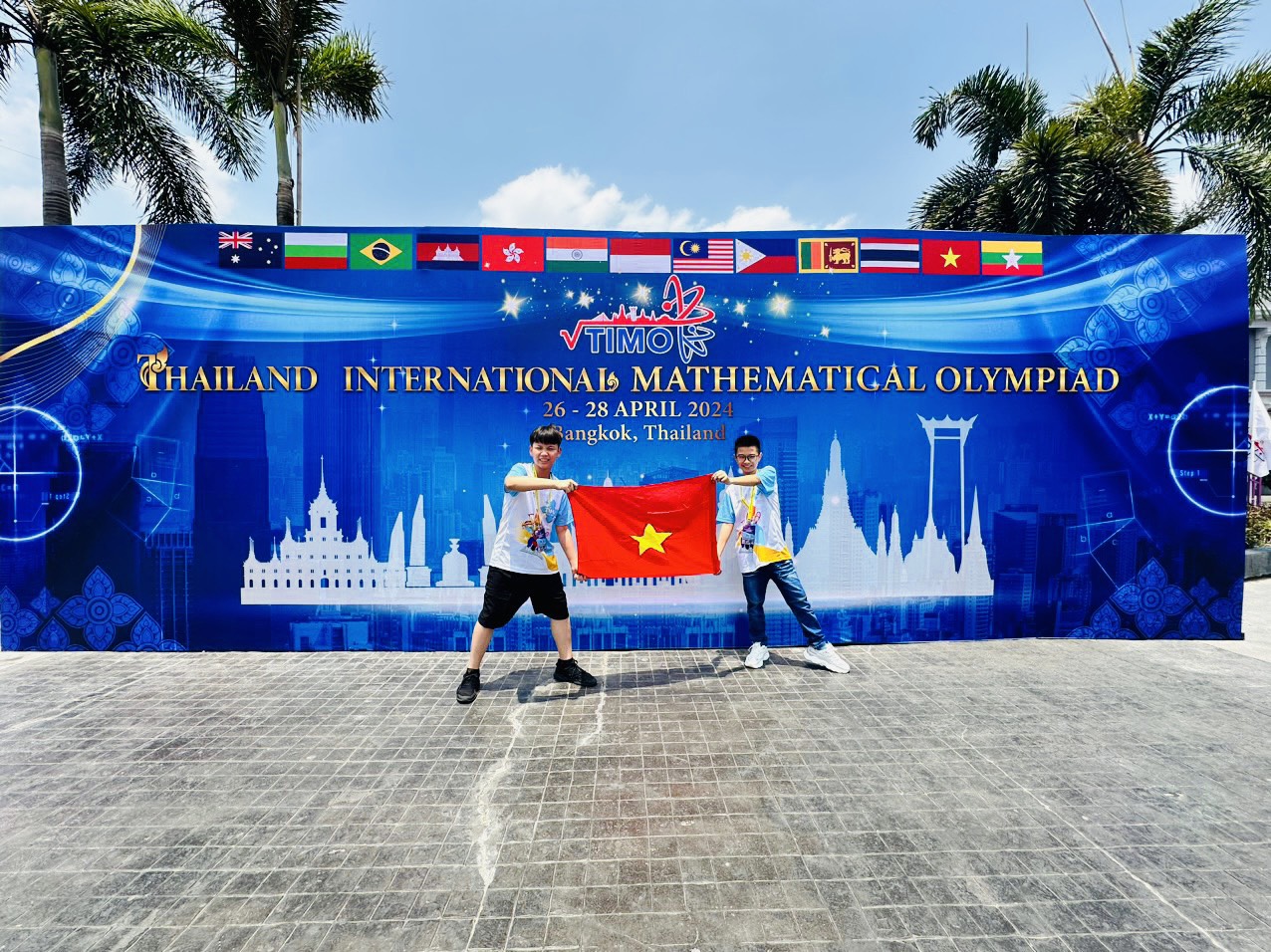 Học sinh trường THCS Ba Đình đạt giải “Olympic Toán học Quốc tế TIMO” tại Thái Lan